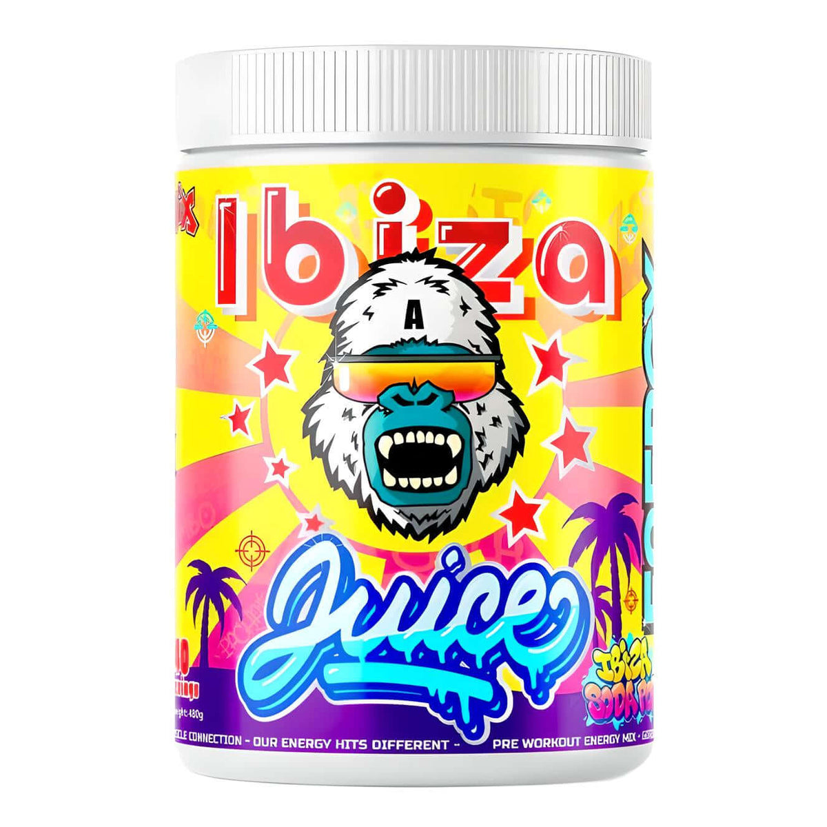 Gorillalpha Ibiza Juice Size: 480g Flavour: Ibiza Soda Pop