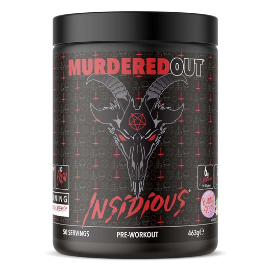 Murdered Out Insidious Size: 463g Flavour: Bubblescum