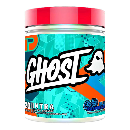 Ghost Intra Workout Size: 440g Flavour: Blue Raspberry