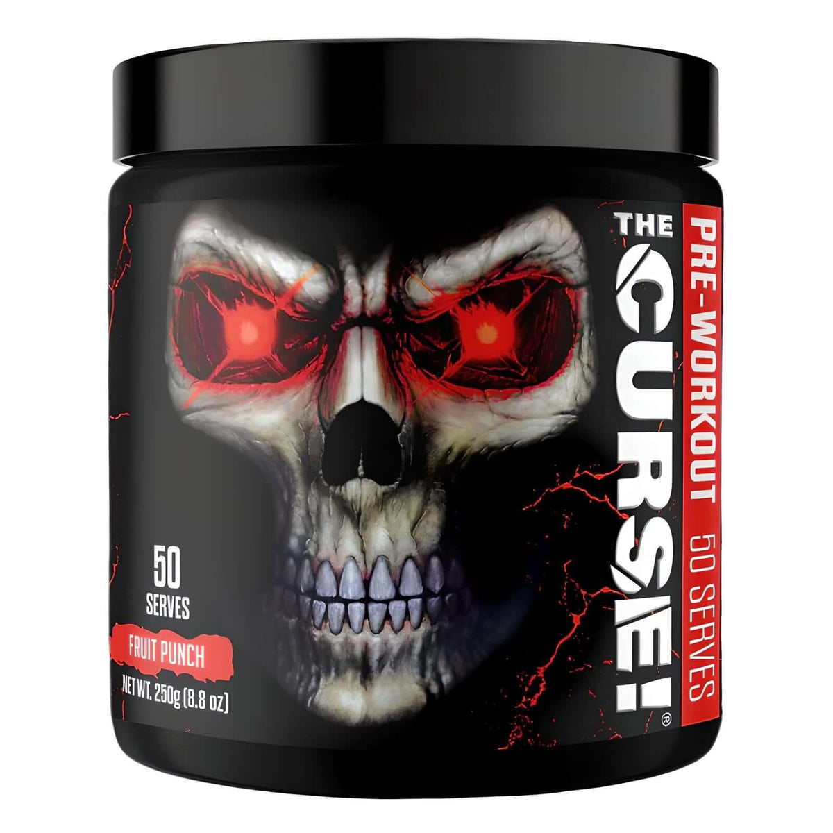 JNX Sports The Curse Pre Workout Size: 50 Svgs Flavour: Fruit Punch