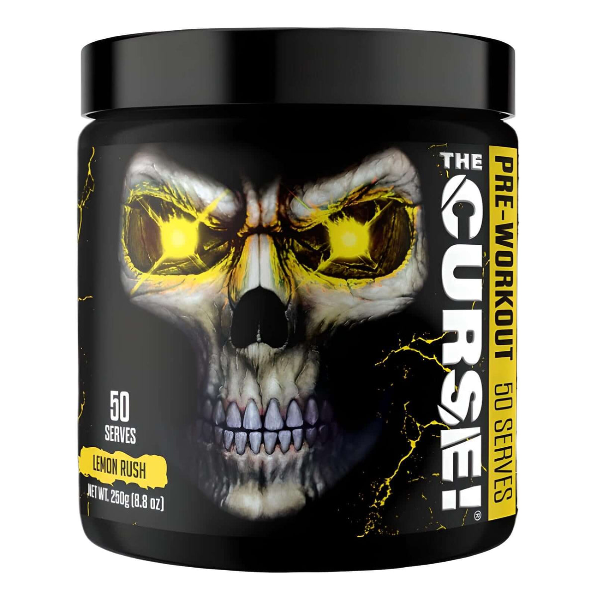 JNX Sports The Curse Pre Workout Size: 50 Svgs Flavour: Lemon Rush