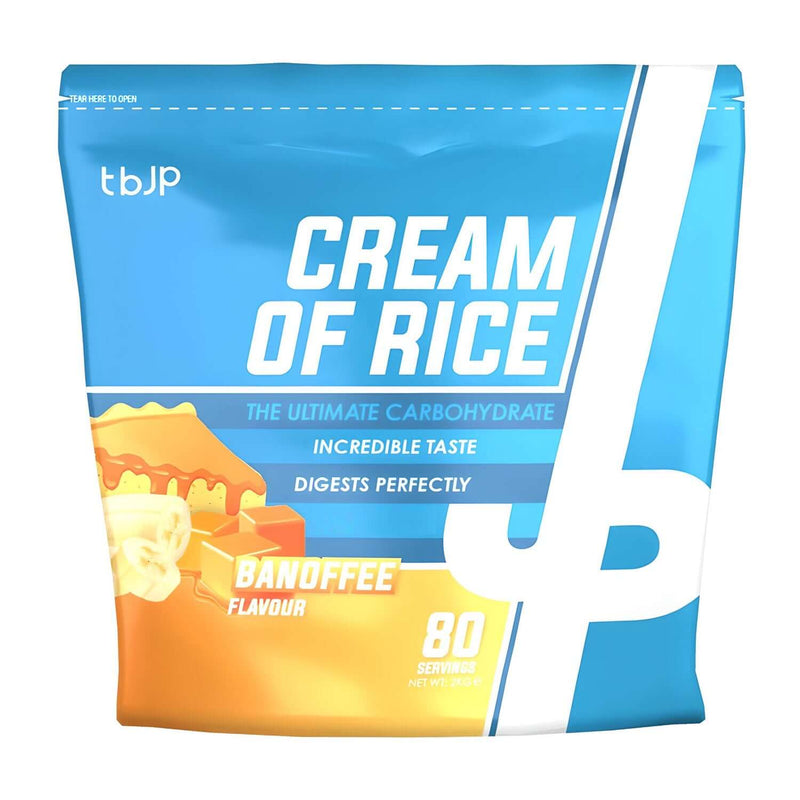Trained By JP Cream Of Rice Size: 2kg Flavour: Banoffee