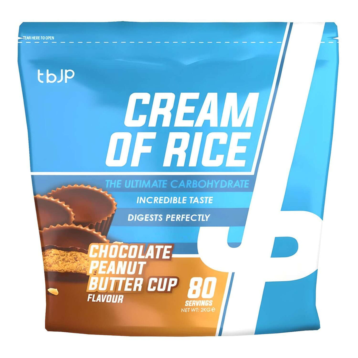 Trained By JP Cream Of Rice Size: 2kg Flavour: Chocolate Peanut Butter