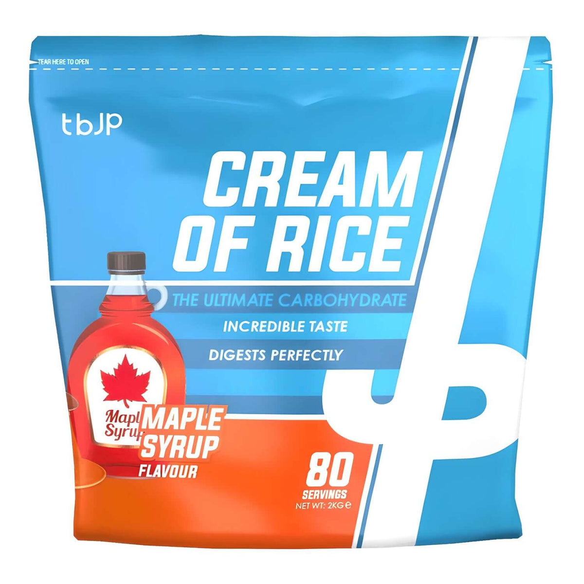 Trained By JP Cream Of Rice Size: 2kg Flavour: Maple Syrup