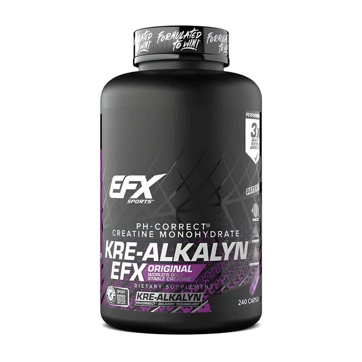 Kre-Alkalyn EFX No Bloat Creatine 240 Capsules