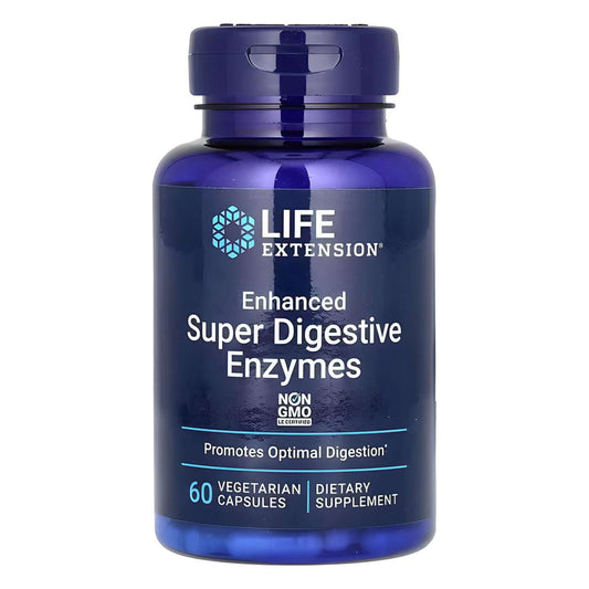 Life Extension Enhanced Super Digestive Enzymes Size: 60 Capsules