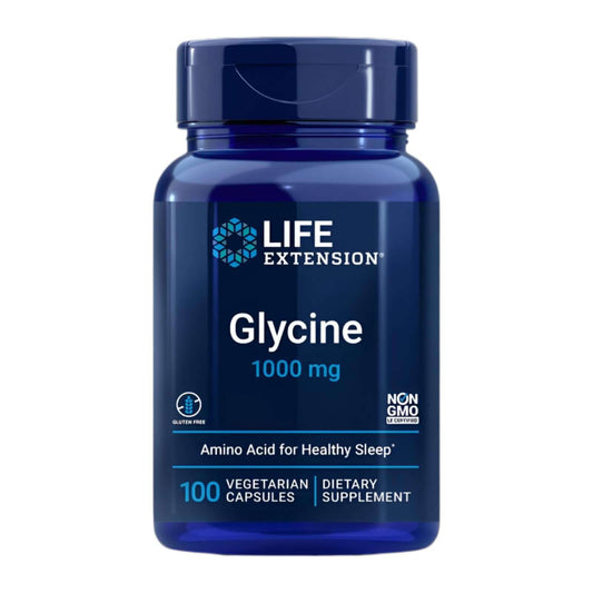 Life Extension Glycine Size: 100 Capsules