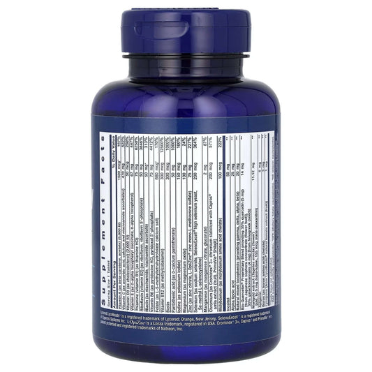 Life Extension One Per Day Nutrition Facts