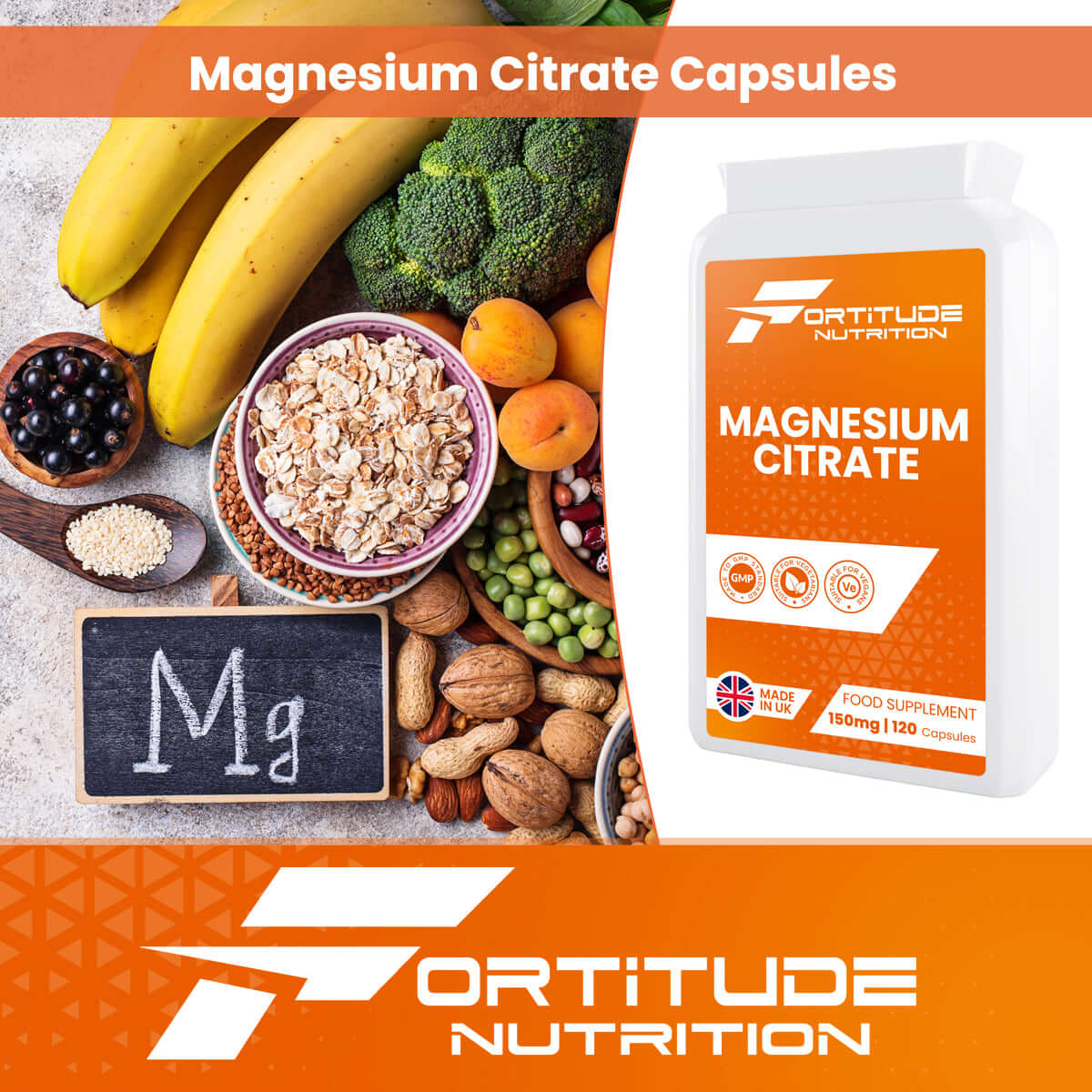 Fortitude Nutrition Magnesium Citrate