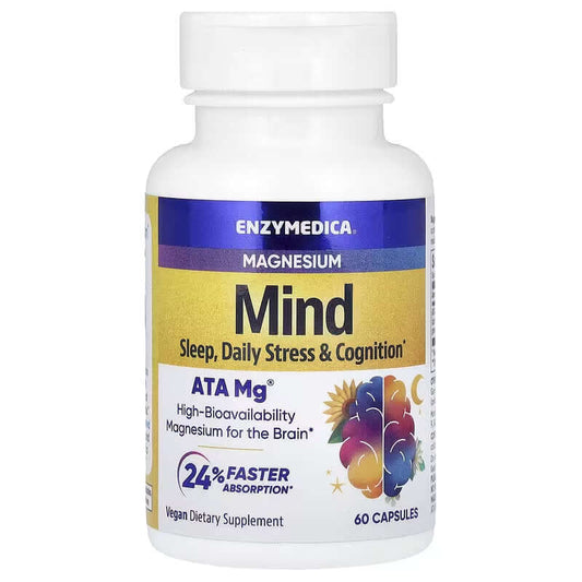 Enzymedica Magnesium Mind Size: 60 Capsules