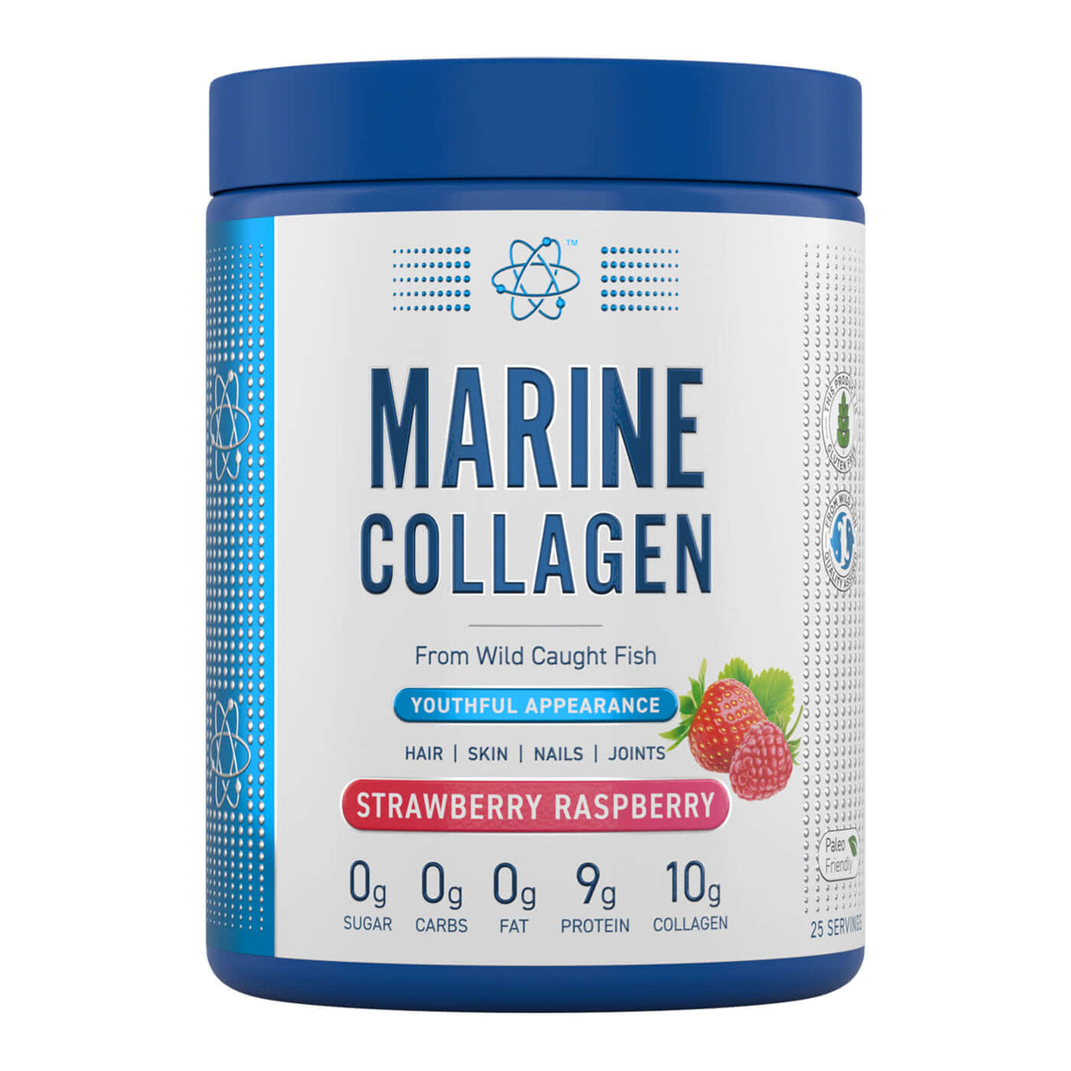 Applied Nutrition Marine Collagen Size: 300g Flavour: Strawberry Raspberry