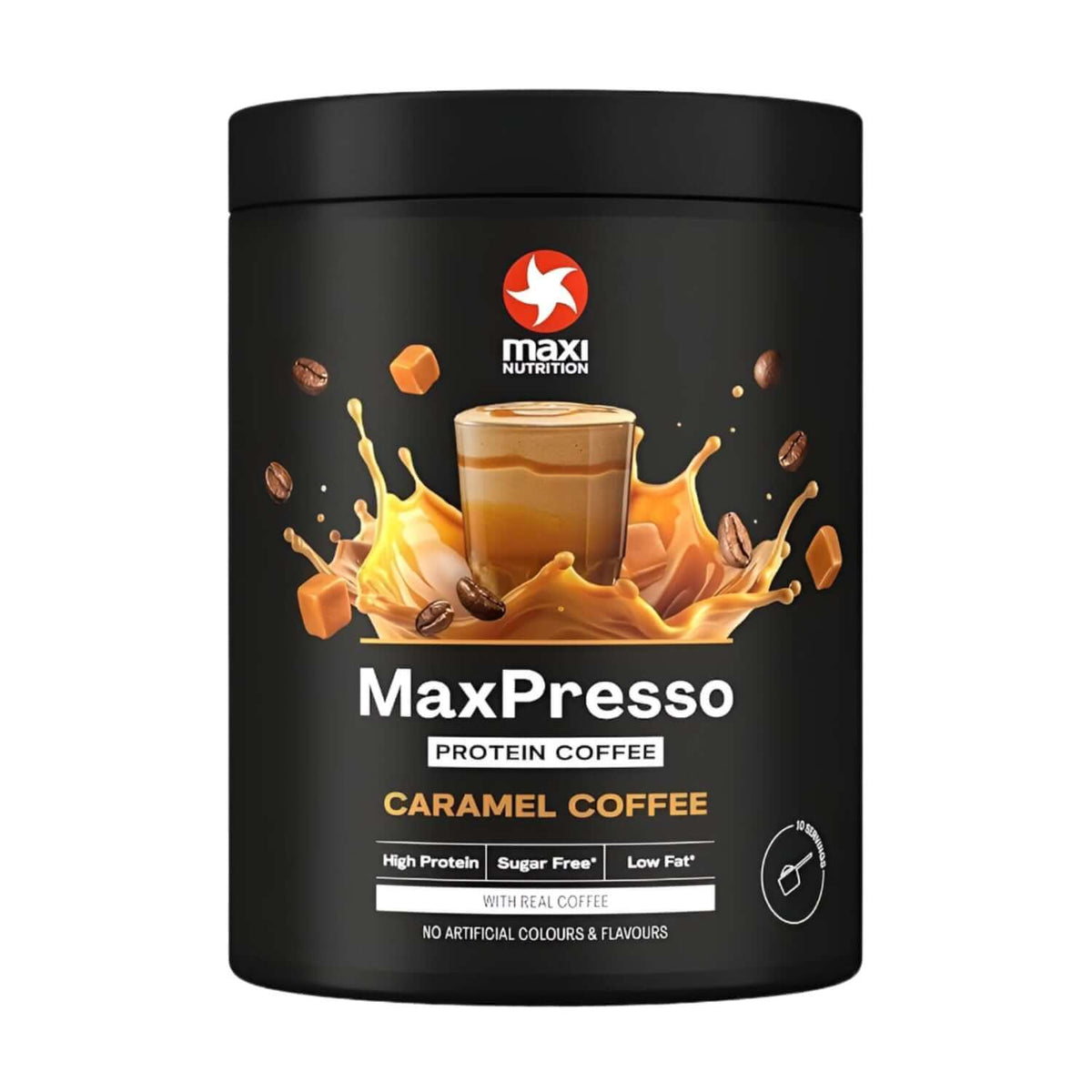 Maxi Nutrition MaxPresso Protein Coffee Size: 300g Flavour: Caramel