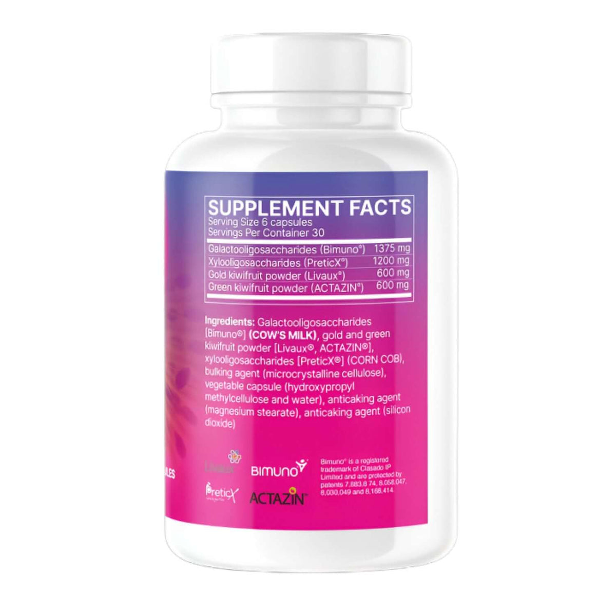 Microbiome Labs Mega Pre Prebiotic Nutritional Facts