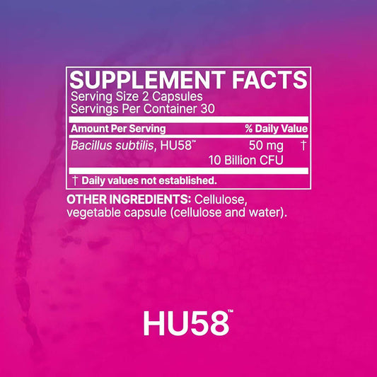 Microbiome Labs HU58 Nutrition Facts