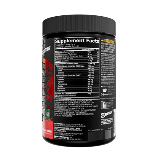 Mutant GEAAR Size: 420g Flavour: Blue Raspberry