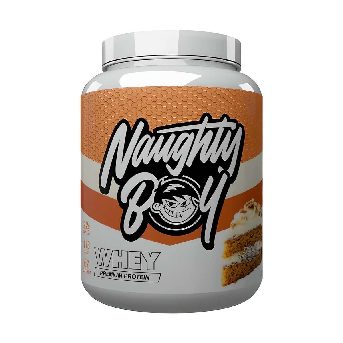 Naughty Boy Advanced Whey Protein Size: 2.01kg Flavour: Carrot Cake