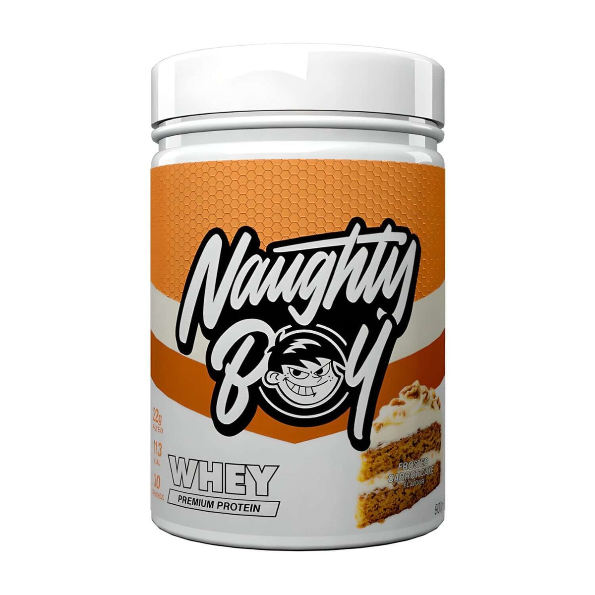 Naughty Boy Advanced Whey Protein Size: 900g Flavour: Carrot Cake