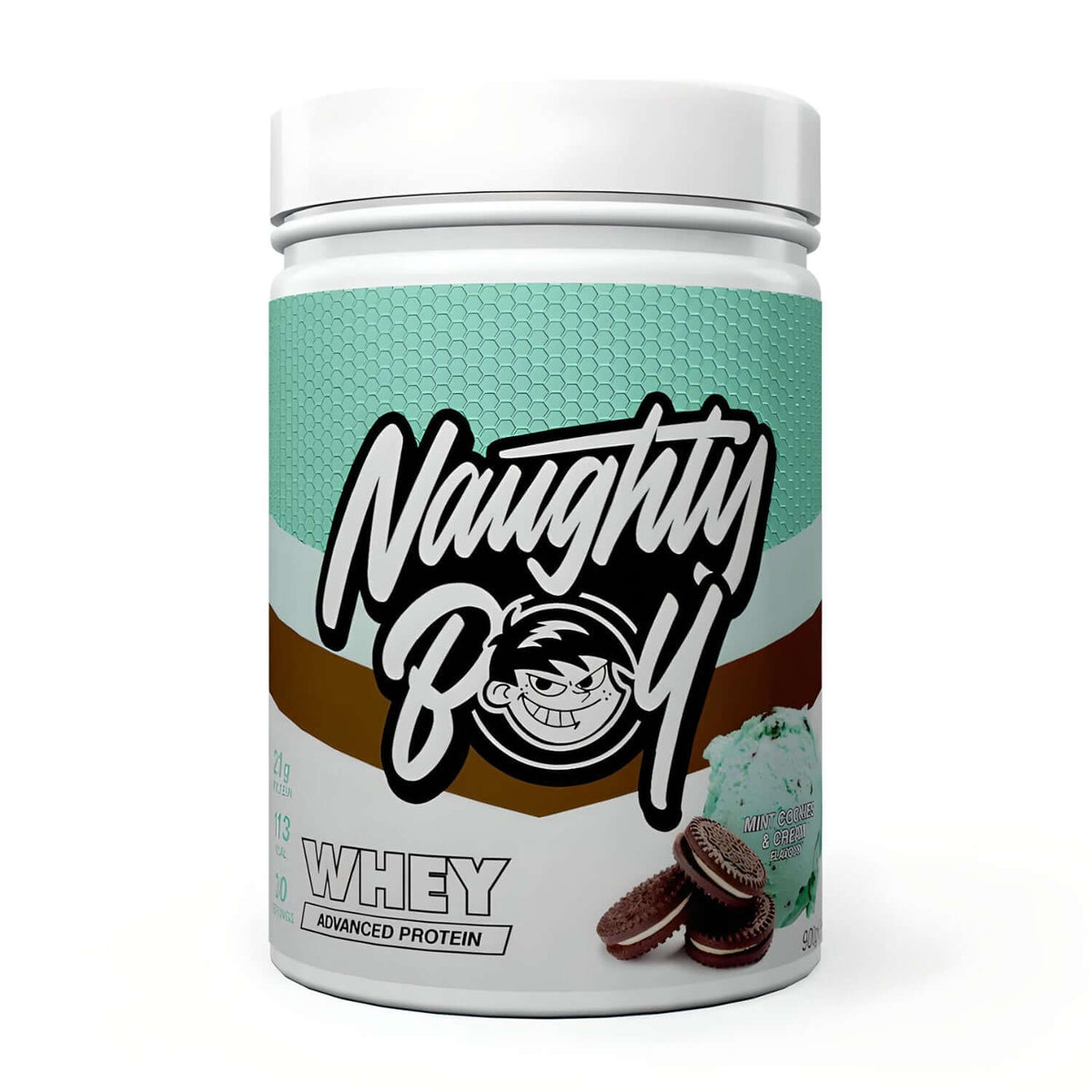 Naughty Boy Advanced Whey Protein Size: 900g Flavour: Mint Cookies & Cream