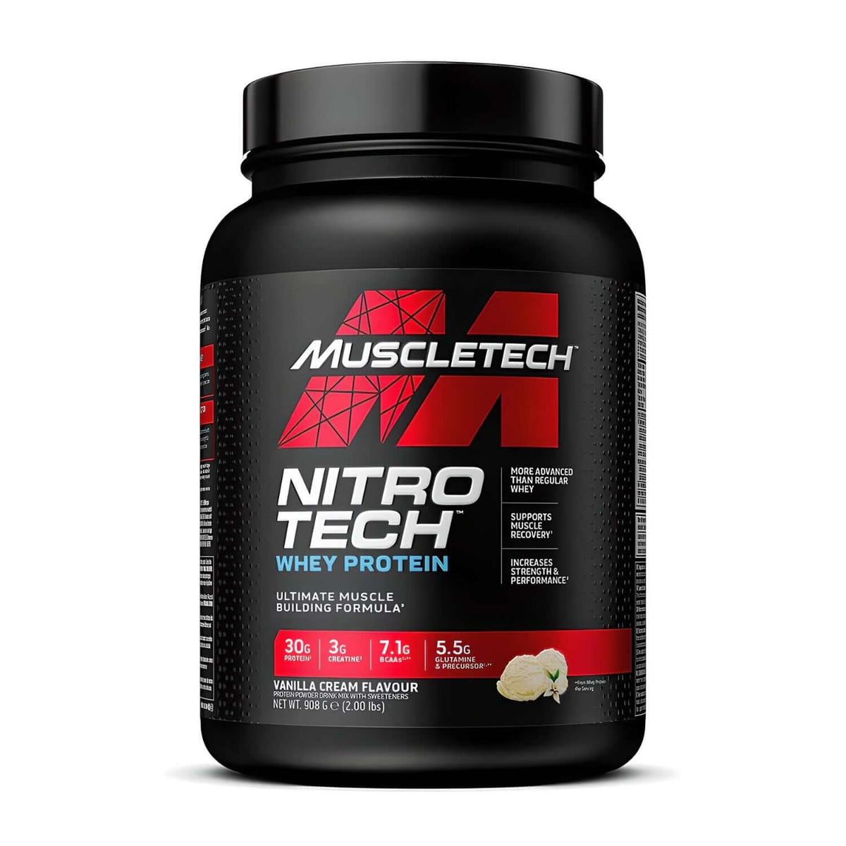 Muscletech Nitro Tech Size: 900g Flavour: Vanilla