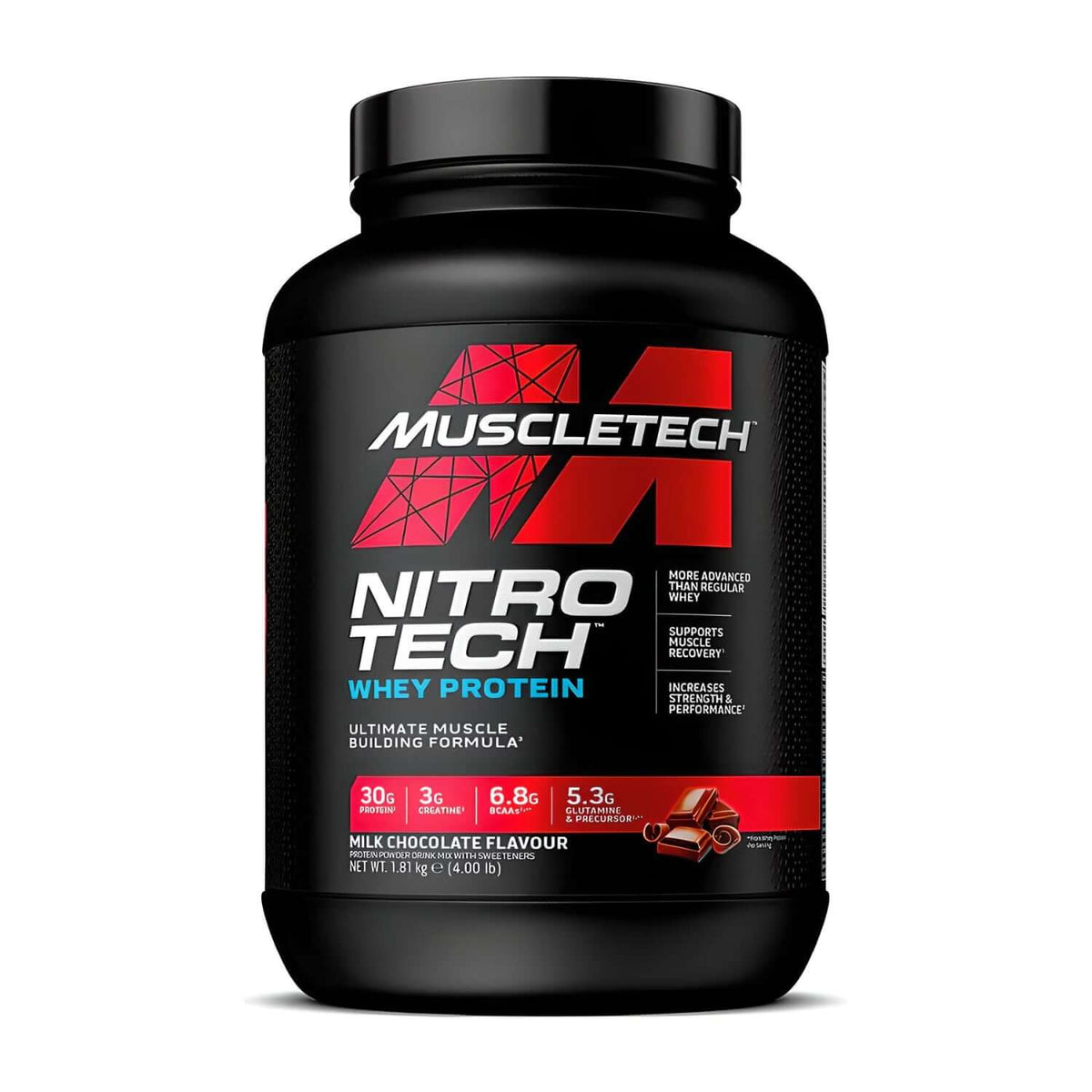 Muscletech Nitro Tech Size: 1.8kg Flavour: Chocolate