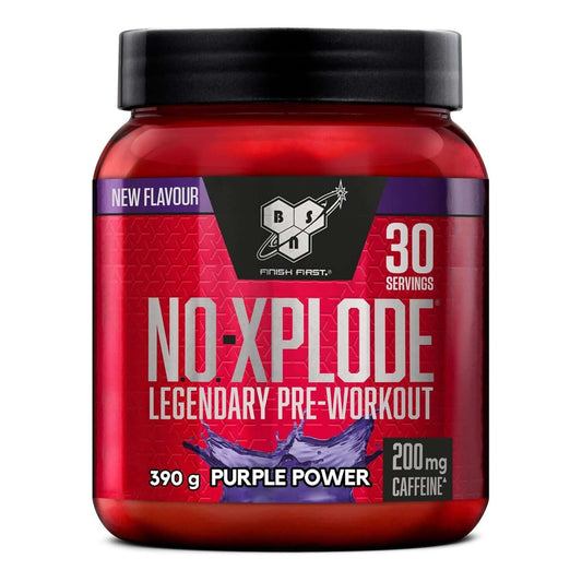 BSN NO-Xplode Pre-Workout Size: 390g Flavour: Purple Power