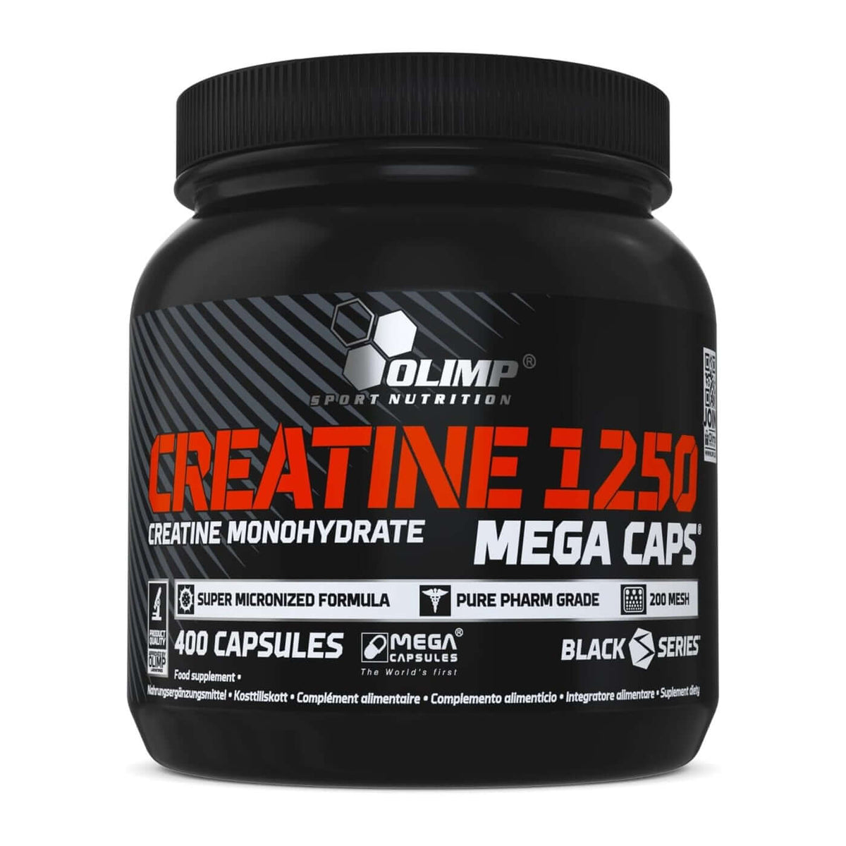 Olimp Creatine 1250 Mega Caps Size: 400 Capsules