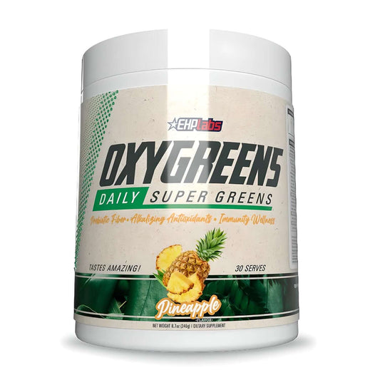 EHP Labs OxyGreens Size: 30 Svgs Flavour: Pineapple