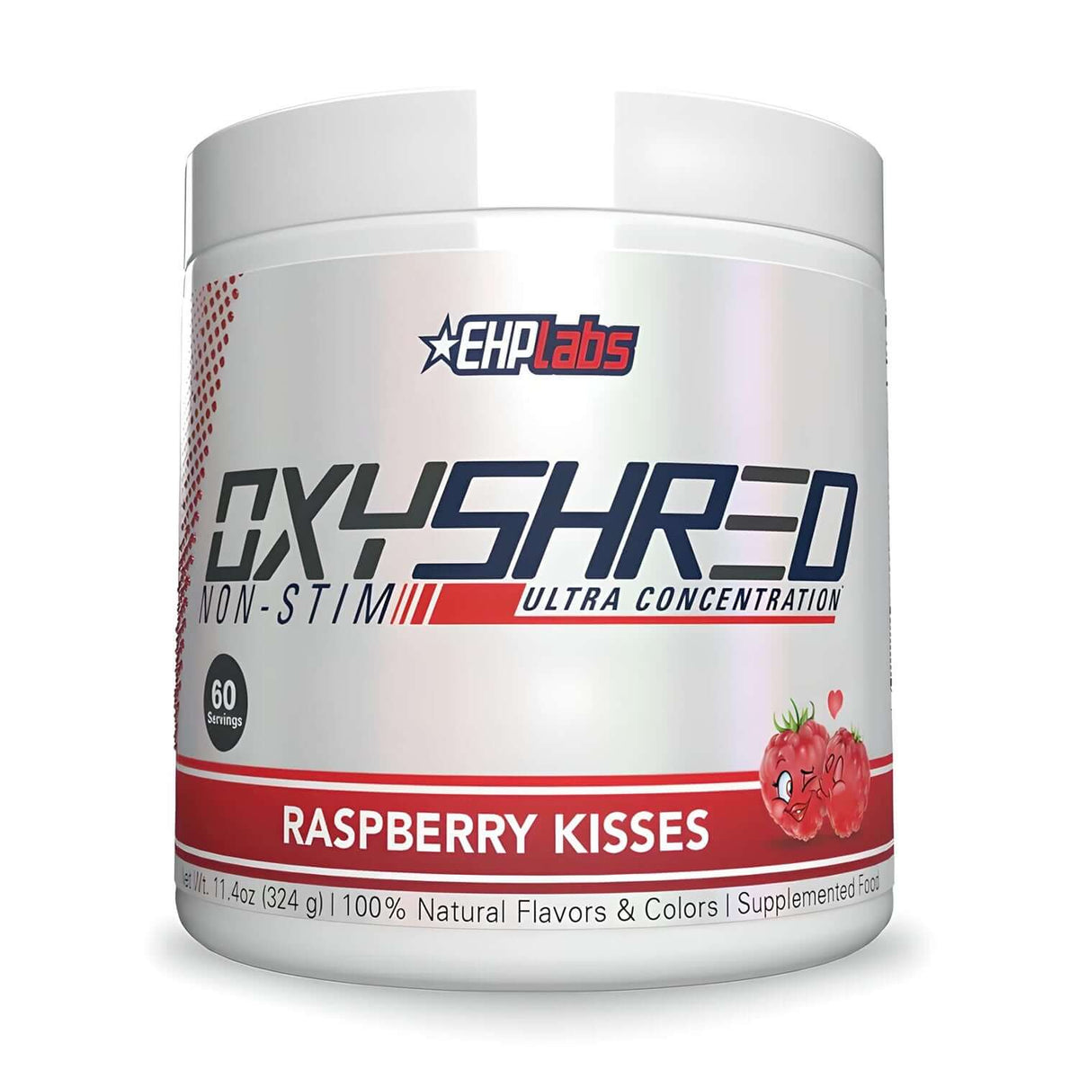 EHP Labs OxyShred Non Stim Size: 60 Svgs Flavour: Raspberry