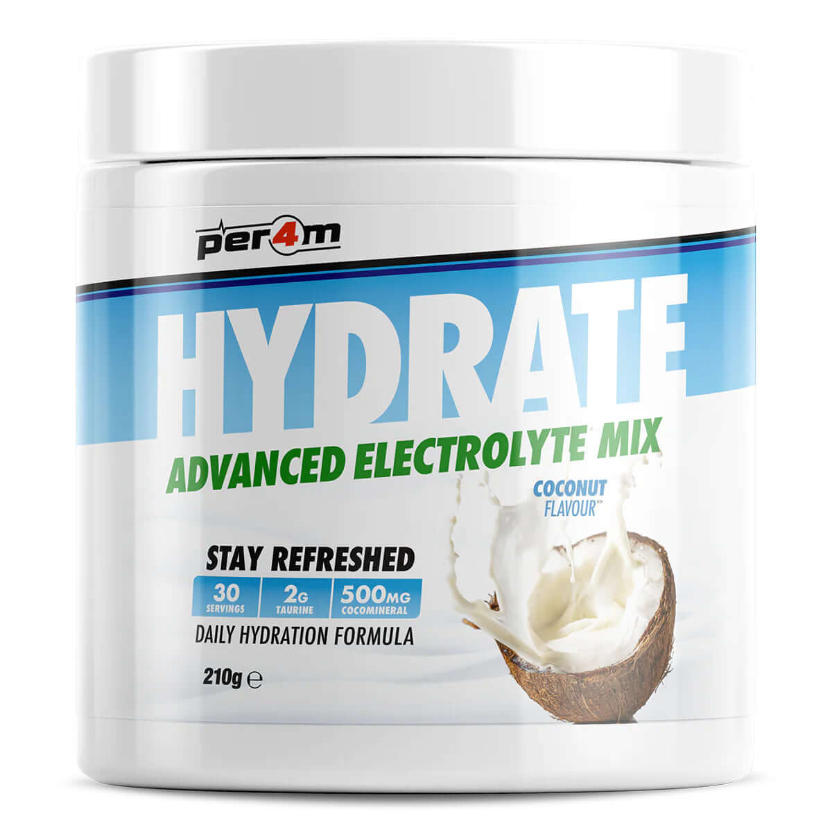 Per4m Hydrate Size: 210g Flavour: Coconut