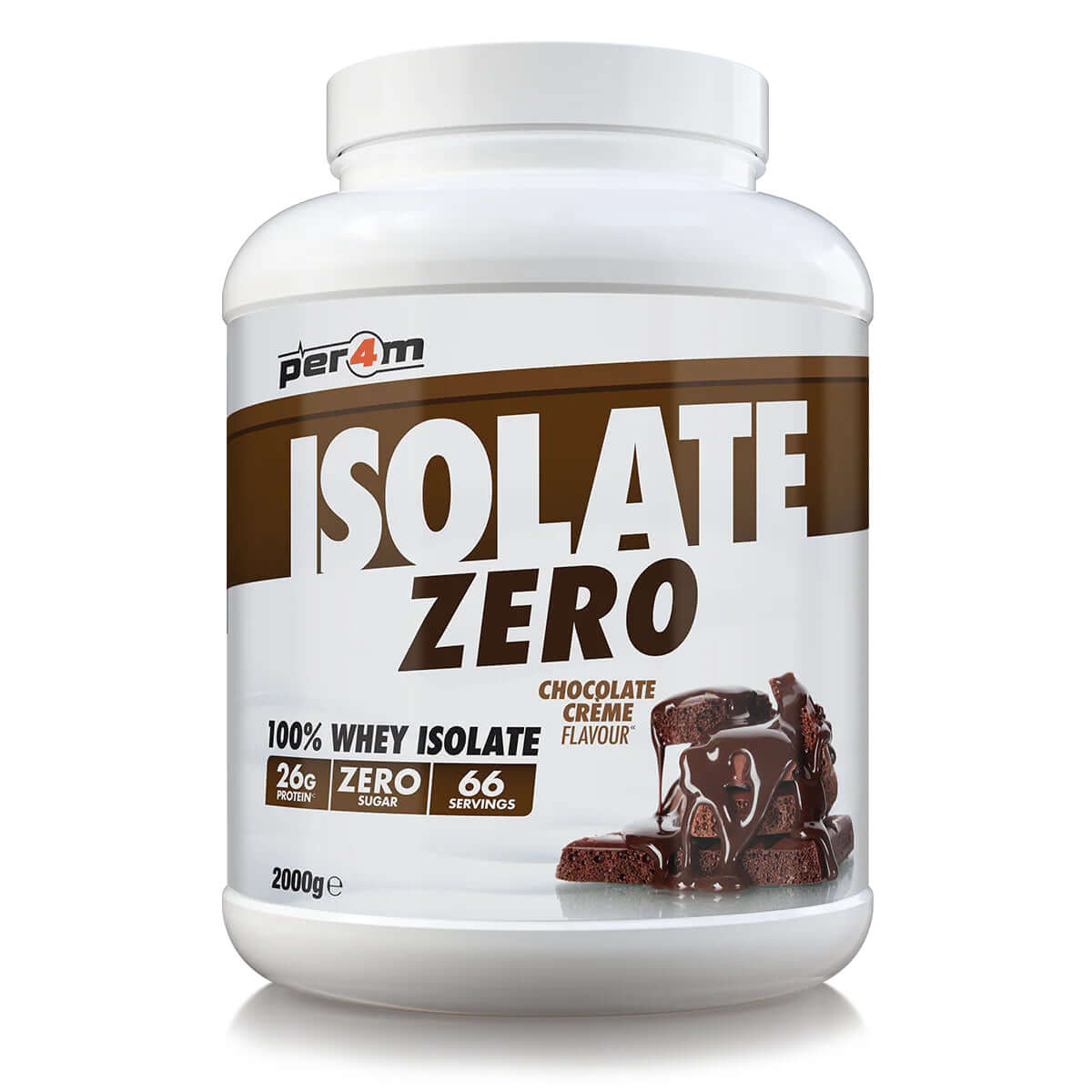 Per4m Isolate Zero Size: 2kg Flavour: Chocolate Creme