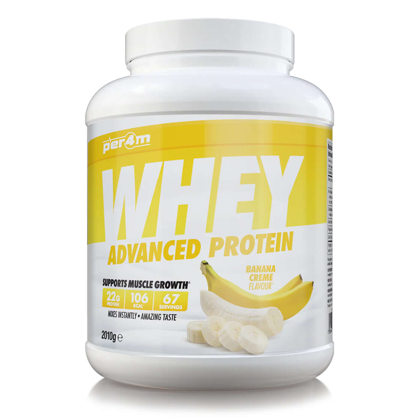 Per4m Whey Protein Size: 2.01kg Flavour: Banana