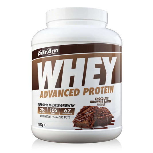 Per4m Whey Protein Size: 2.01kg Flavour: Chocolate Brownie Batter