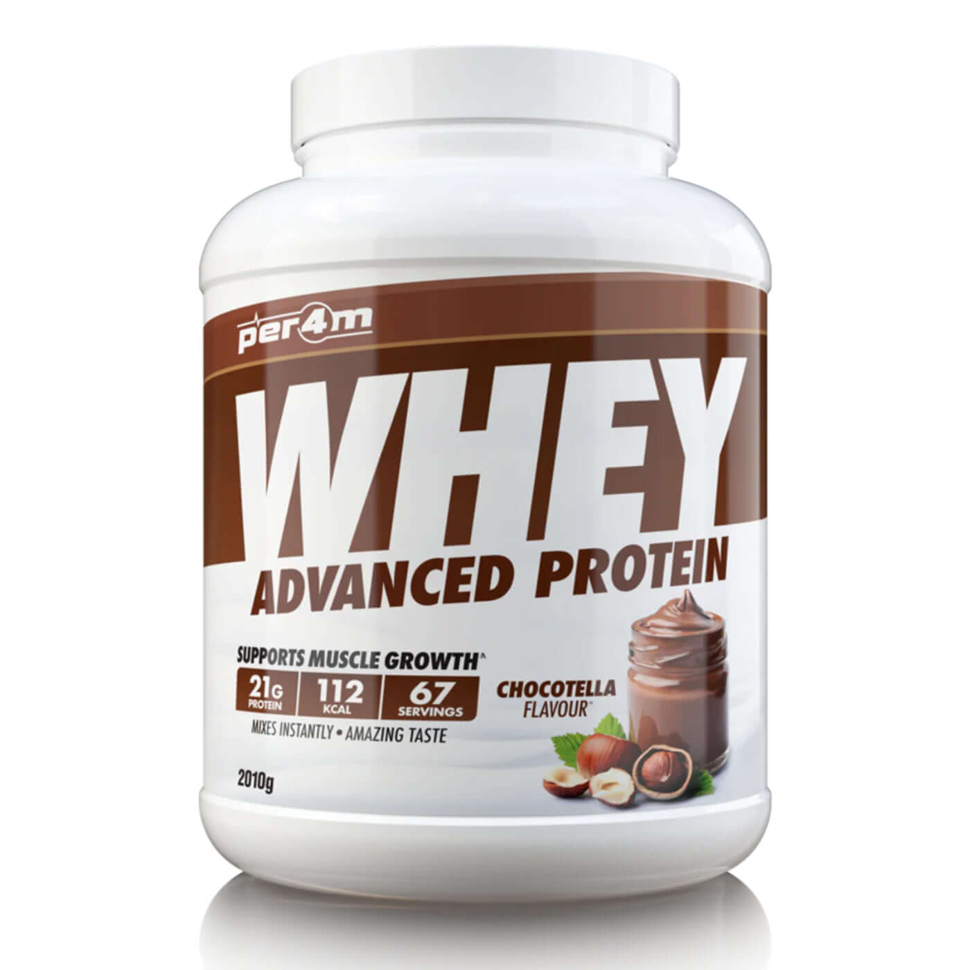 Per4m Whey Protein Size: 2.01kg Flavour: Chocotella