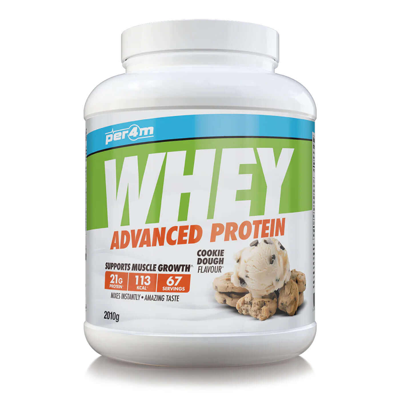 Per4m Whey Protein Size: 2.01kg Flavour: Cookie Dough