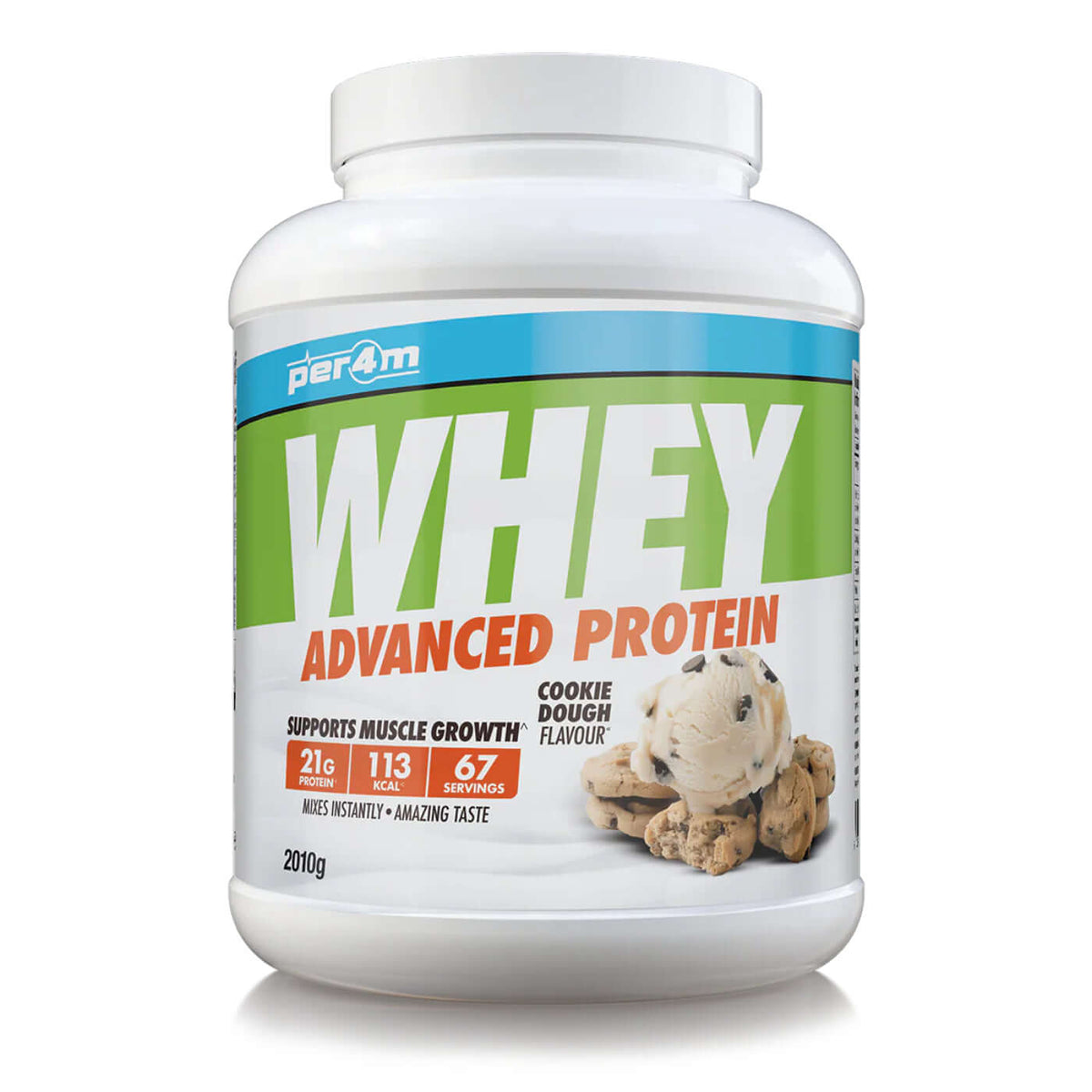 Per4m Whey Protein Size: 2.01kg Flavour: Cookie Dough