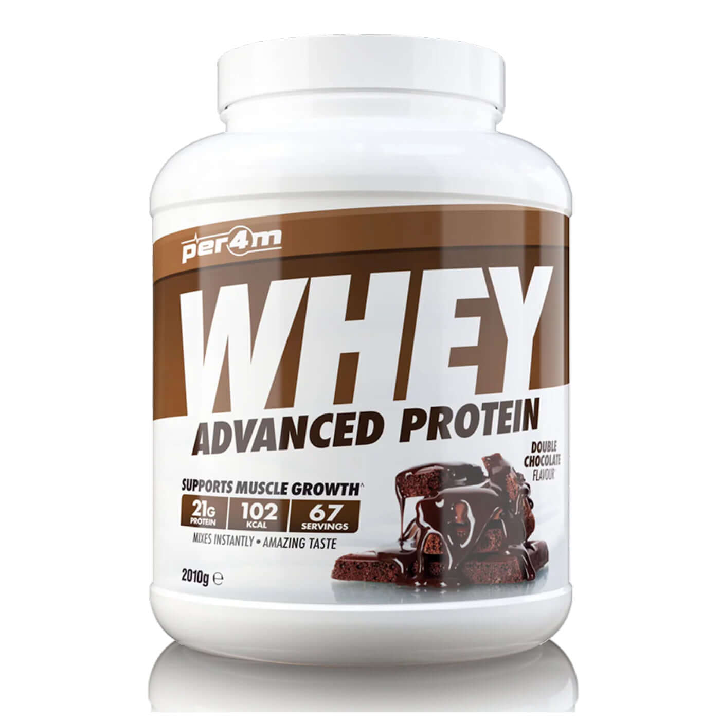Per4m Whey Protein Size: 2.01kg Flavour: Double Chocolate