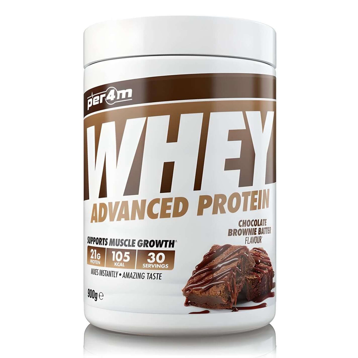 Per4m Whey Protein Size: 2.01kg Flavour: Chocolate Brownie Batter