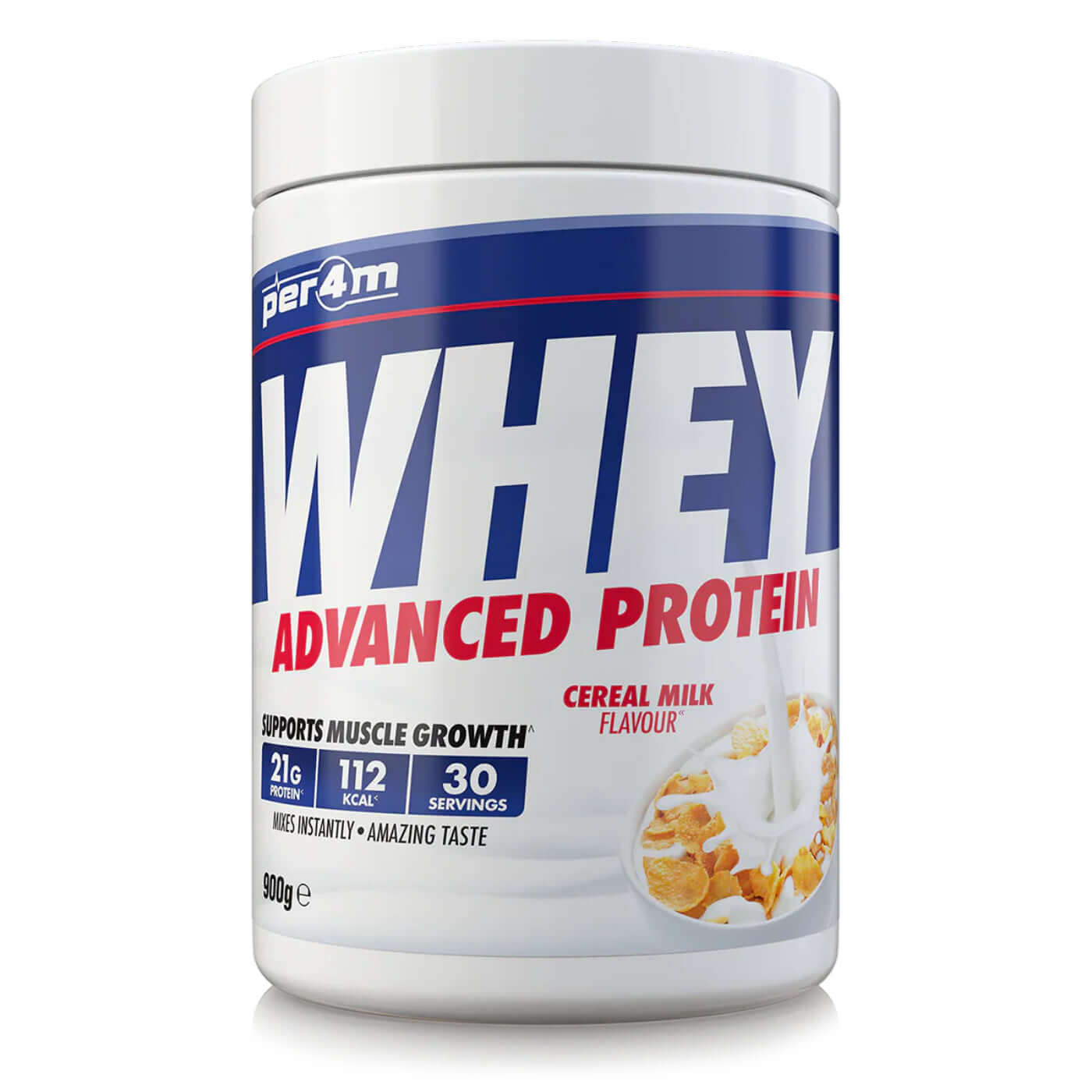 Per4m Whey Protein Size: 900g Flavour: Cereal Milk
