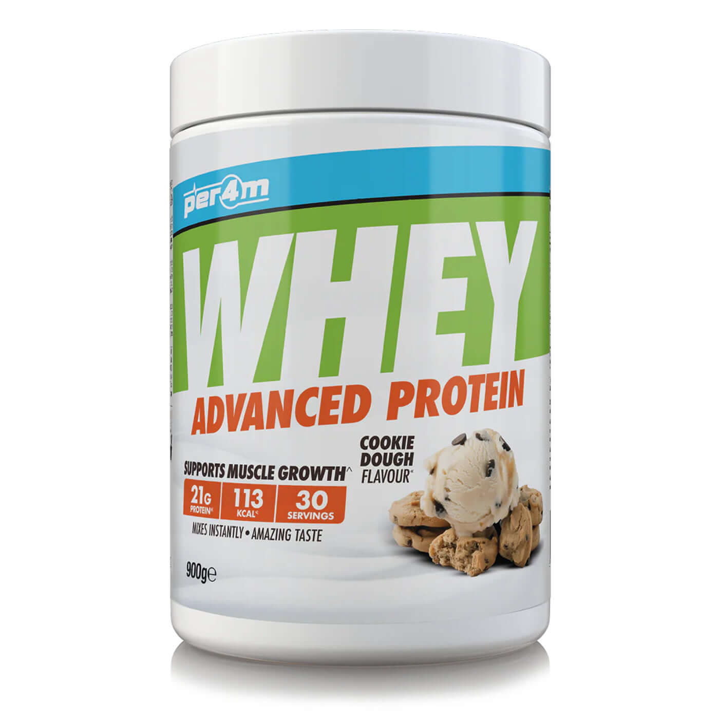 Per4m Whey Protein Size: 900g Flavour: Cookie Dough