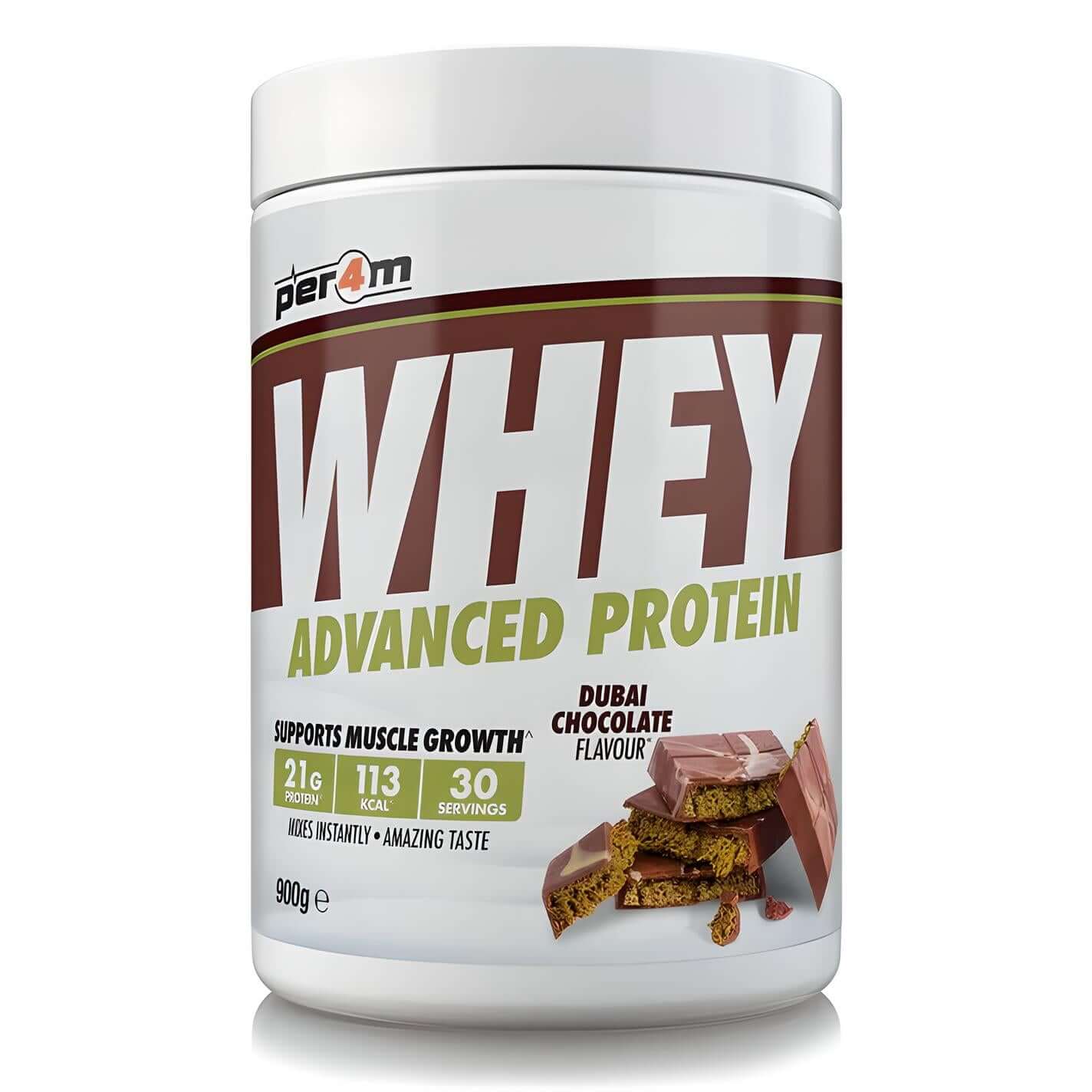 Per4m Whey Protein Size: 2.01kg Flavour: Chocolate Brownie Batter