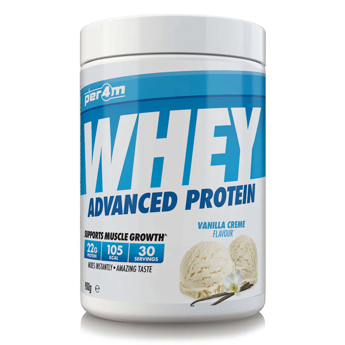 Per4m Whey Protein Size: 900g Flavour: Vanilla Creme