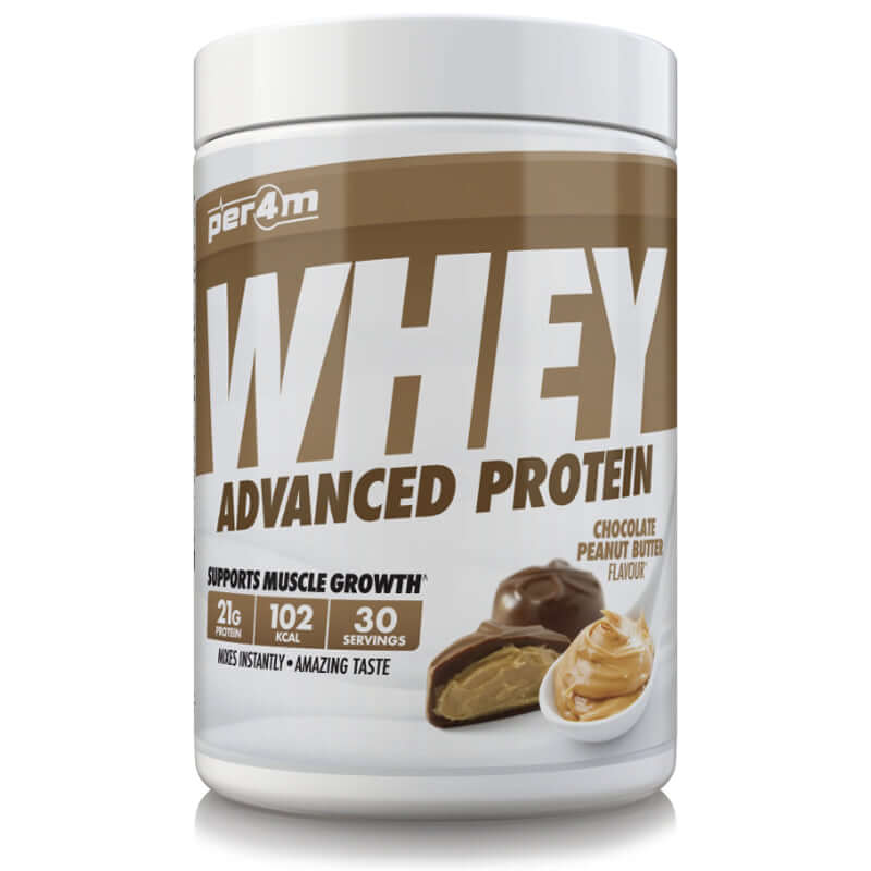 Per4m Whey Protein Size: 900g Flavour: Chocolate Peanut Butter