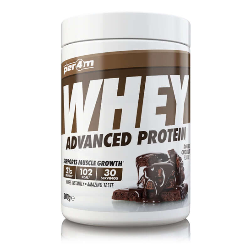 Per4m Whey Protein Size: 900g Flavour: Double Chocolate