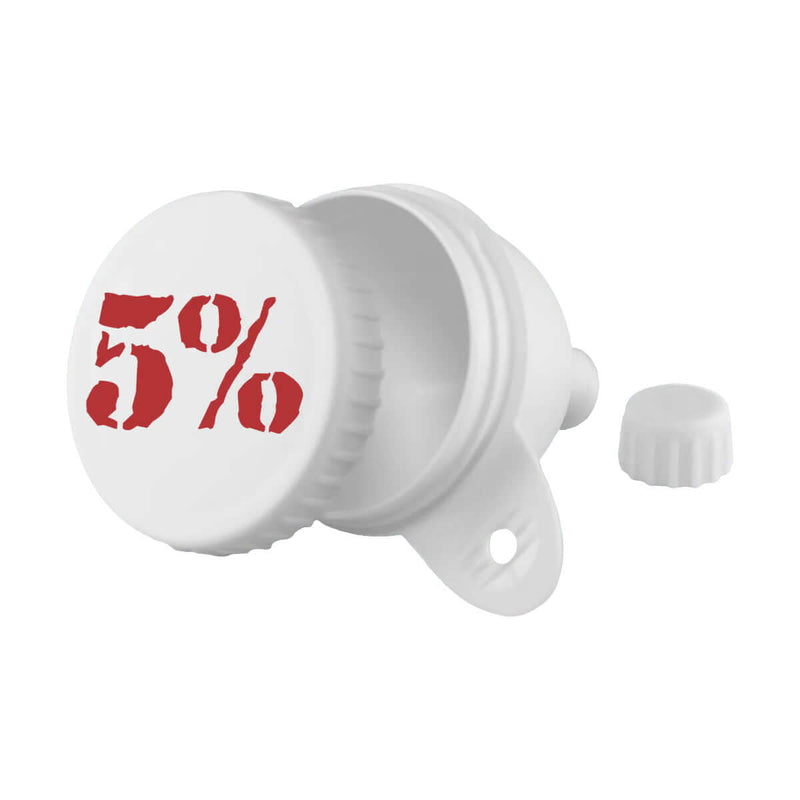 Rich Piana 5% Nutrition Powder Funnel Colour: White