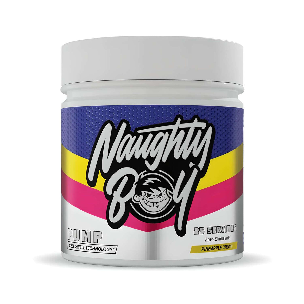 Naughty Boy Pump Size: 400g Flavour: Pineapple Crush