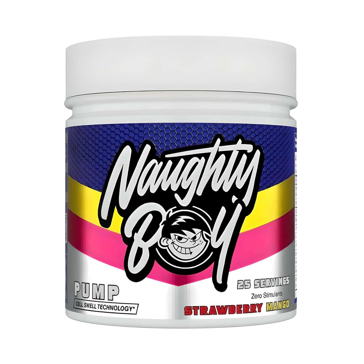 Naughty Boy Pump Size: 400g Flavour: Strawberry Mango