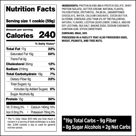 Quest Nutrition Bars Nutrition Facts