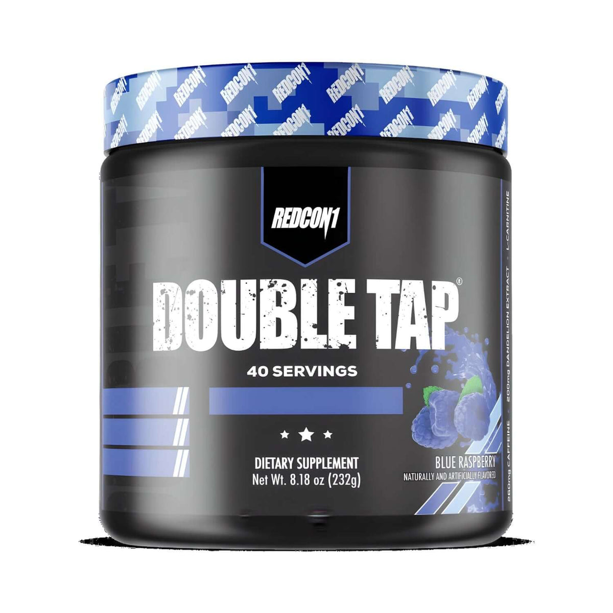 Redcon1 Double Tap Size: 40 Svgs Flavour: Blue Raspberry