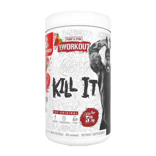 Rich Piana 5% Nutrition Kill It Size: 40 Svgs Flavour: Fruit Punch