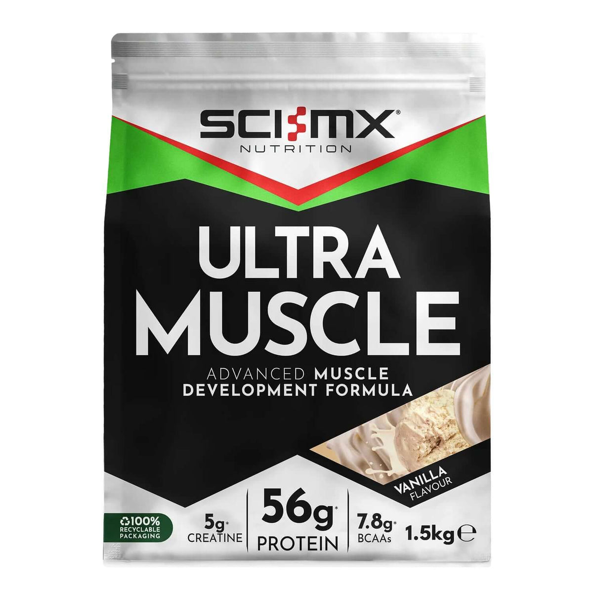 Sci-MX Ultra Muscle Size: 1.5kg Flavour: Vanilla